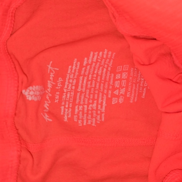 FP Movement Good Karma nwots womens sz XS/S Flares. Ribbed/High waisted. Neon - Picture 4 of 7